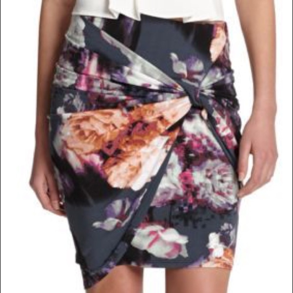 Robert Rodriguez Lily Drape Skirt